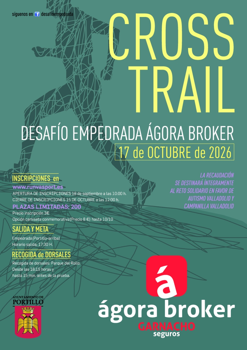 Cartel del evento CROSS-TRAIL DESAFIO EMPEDRADA PORTILLO